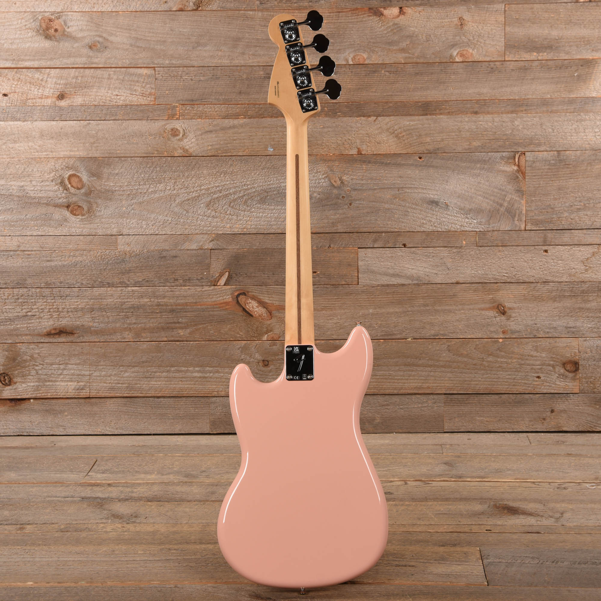 Fender Player Mustang Bass PJ Shell Pink w/Mint Pickguard Bass Guitars / 4-String