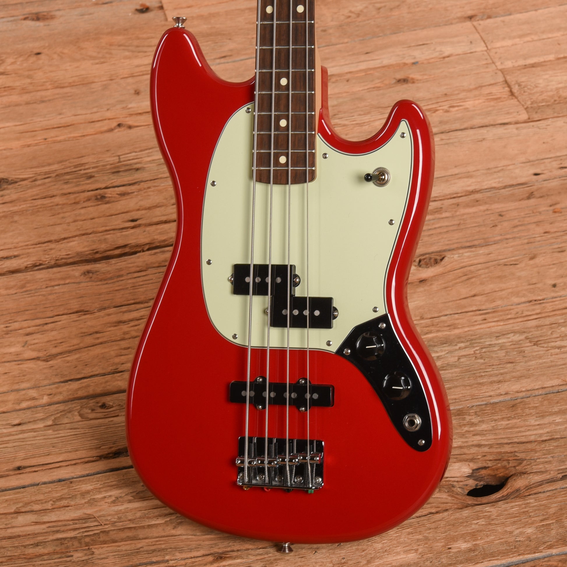 Fender Player Mustang Bass PJ Torino Red 2017 Bass Guitars / 4-String