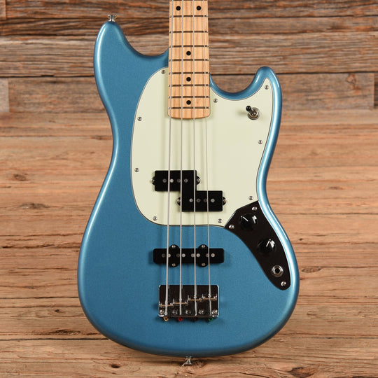 Fender Player Mustang PJ Bass Tidepool 2019 Bass Guitars / 4-String