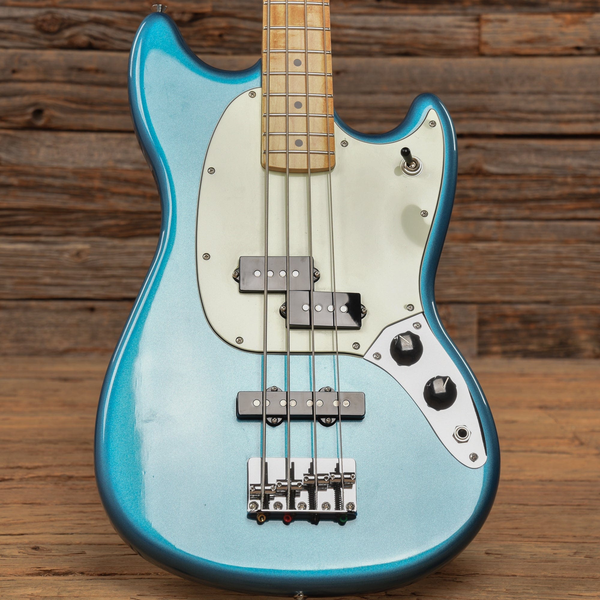 Fender Player Mustang PJ Bass Tidepool 2019 Bass Guitars / 4-String