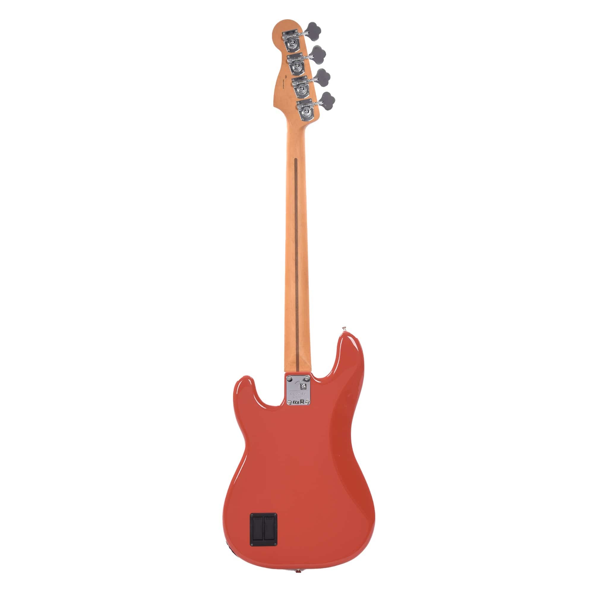 Fender Player Plus Precision Bass Fiesta Red – Chicago Music Exchange