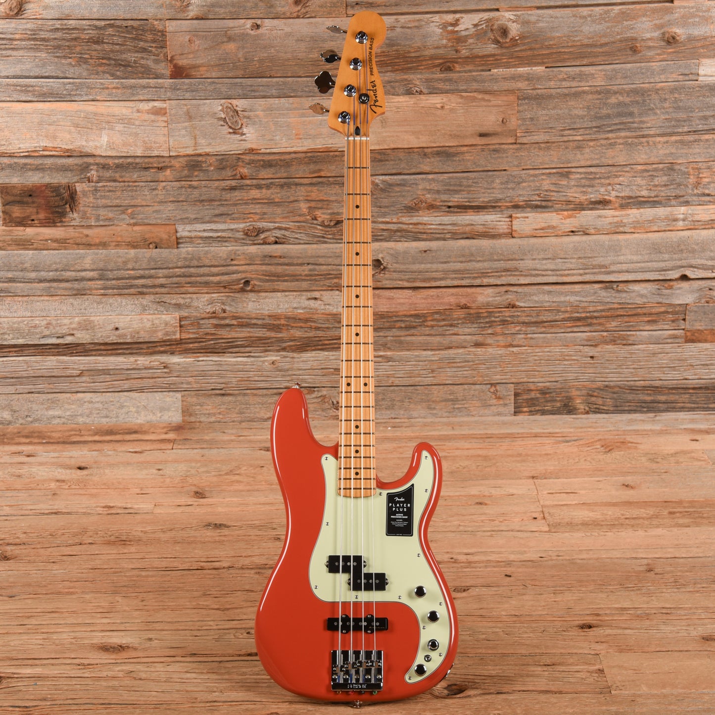 Fender Player Plus Precision Bass Fiesta Red 2023 Bass Guitars / 4-String