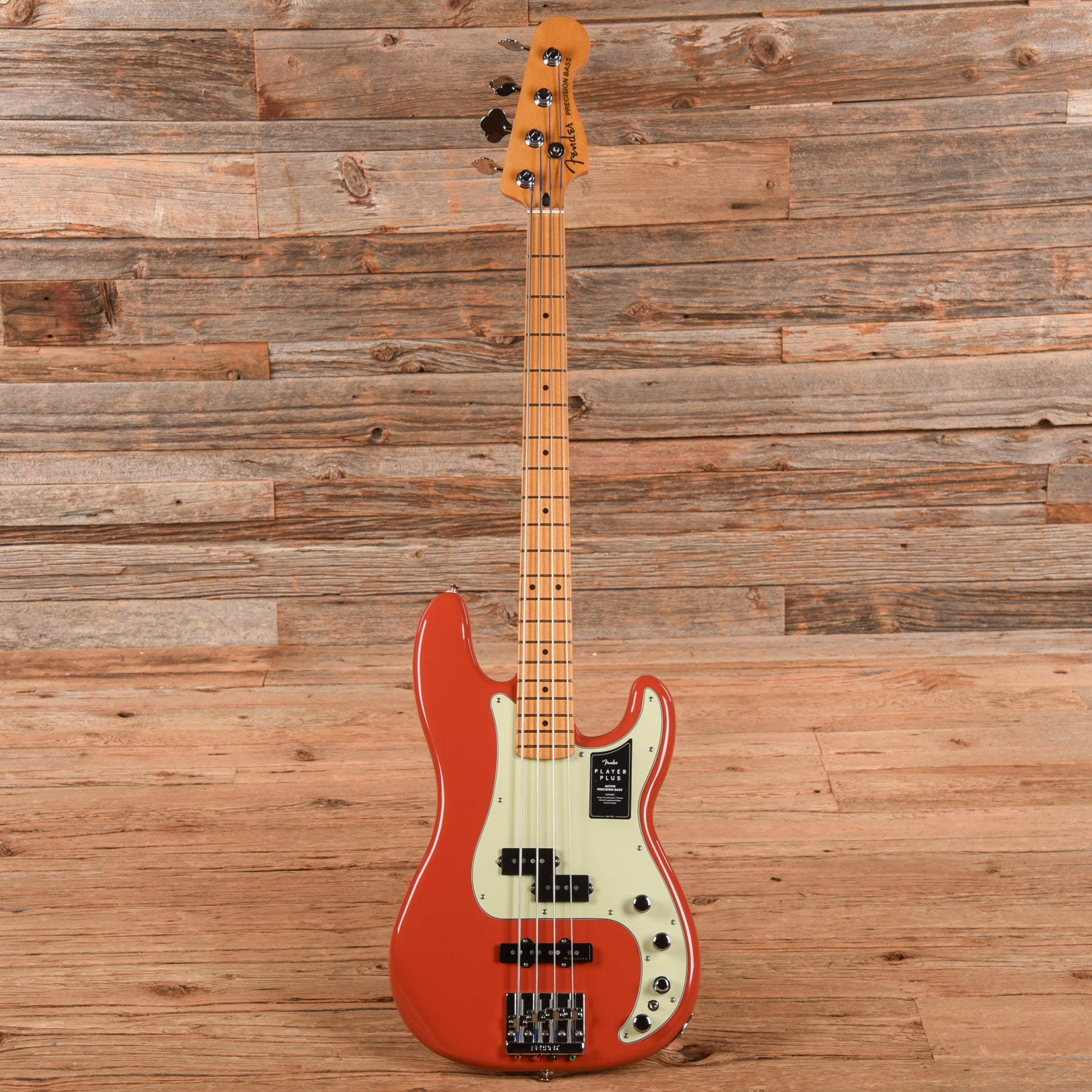 Fender Player Plus Precision Bass Fiesta Red 2023 Bass Guitars / 4-String