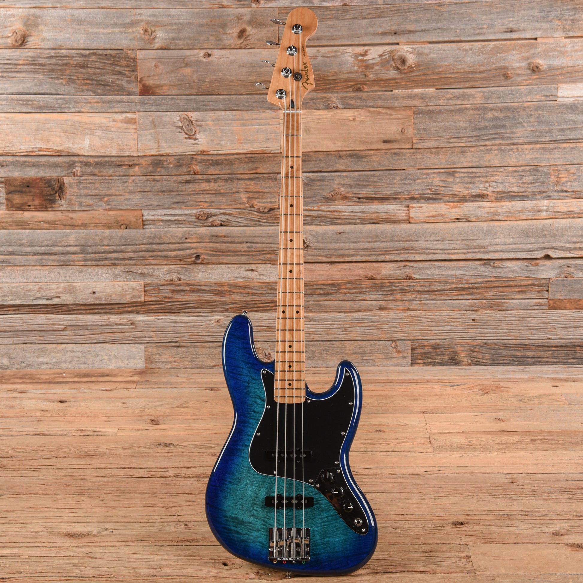 Fender Plus Top Jazz Bass w/Roasted Maple Neck Blue Burst 2023 Bass Guitars / 4-String