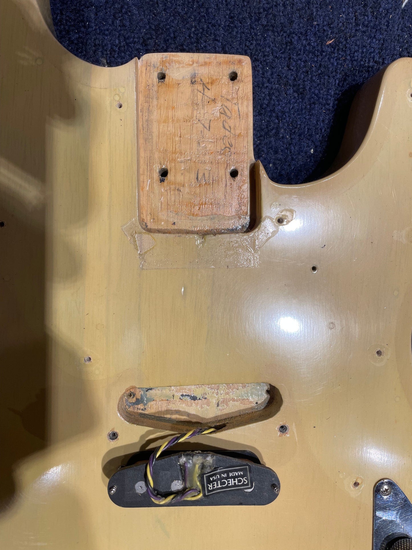 Fender Precision Bass 1953 Blonde Refin Blonde 1953 Bass Guitars / 4-String