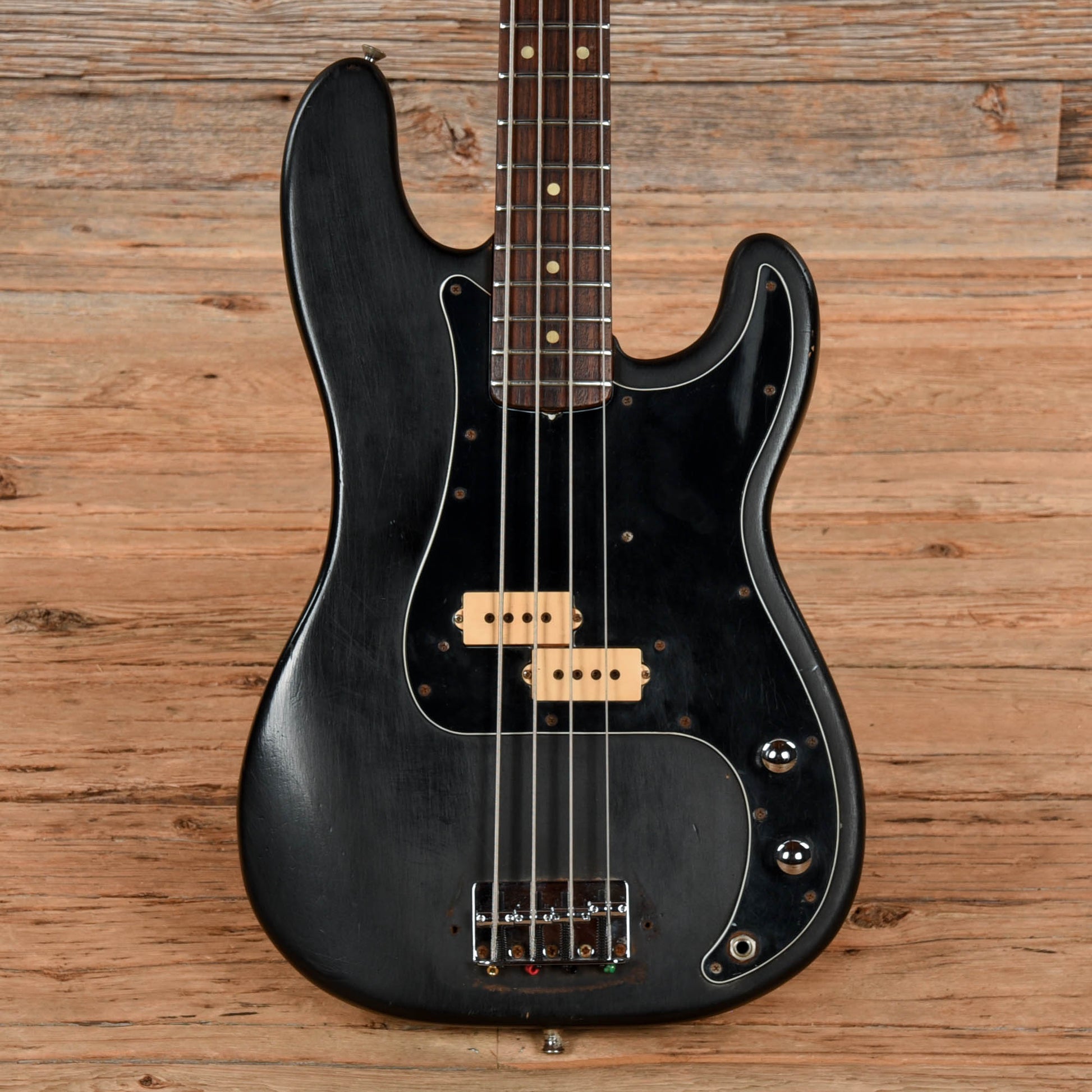Fender Precision Bass Black Refin 1966 Bass Guitars / 4-String
