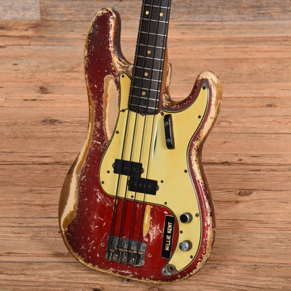Fender Precision Bass Candy Apple Red 1965 Bass Guitars / 4-String
