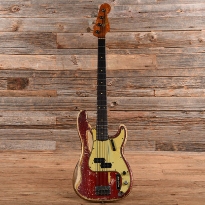 Fender Precision Bass Candy Apple Red 1965 Bass Guitars / 4-String