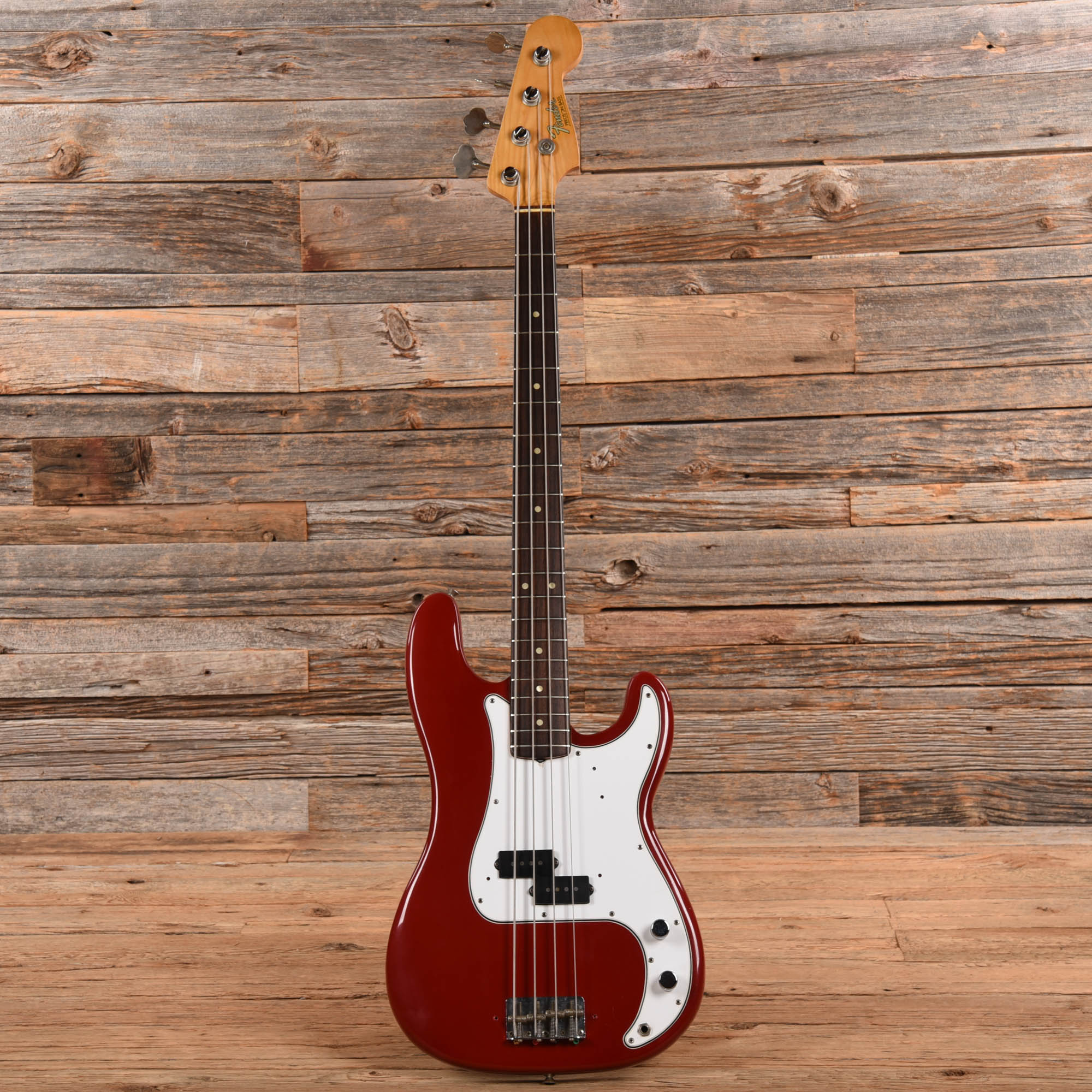 Fender Precision Bass Dakota Red Refin 1965 – Chicago Music Exchange