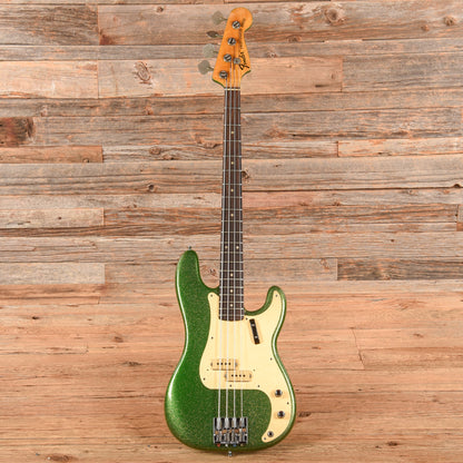 Fender Precision Bass Green Sparkle 1975 Bass Guitars / 4-String