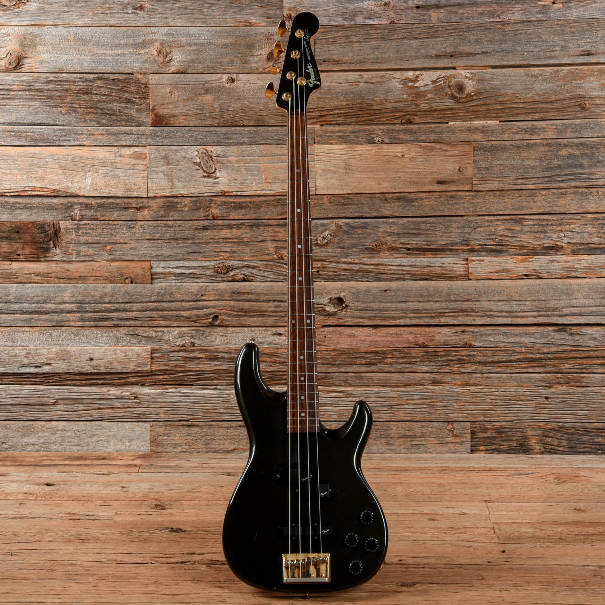 Fender Precision Bass Lyte Charcoal Metallic 1989 Bass Guitars / 4-String