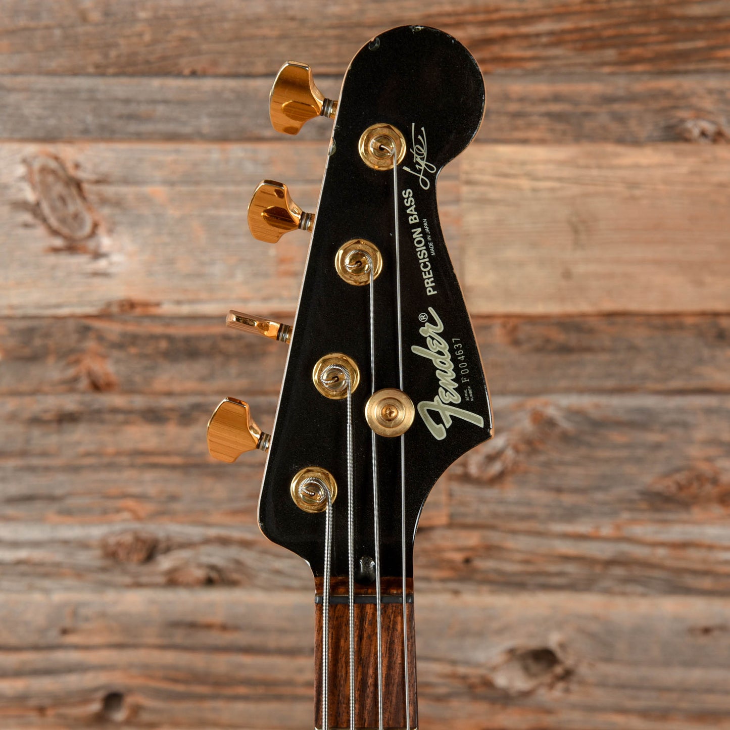 Fender Precision Bass Lyte Charcoal Metallic 1989 Bass Guitars / 4-String