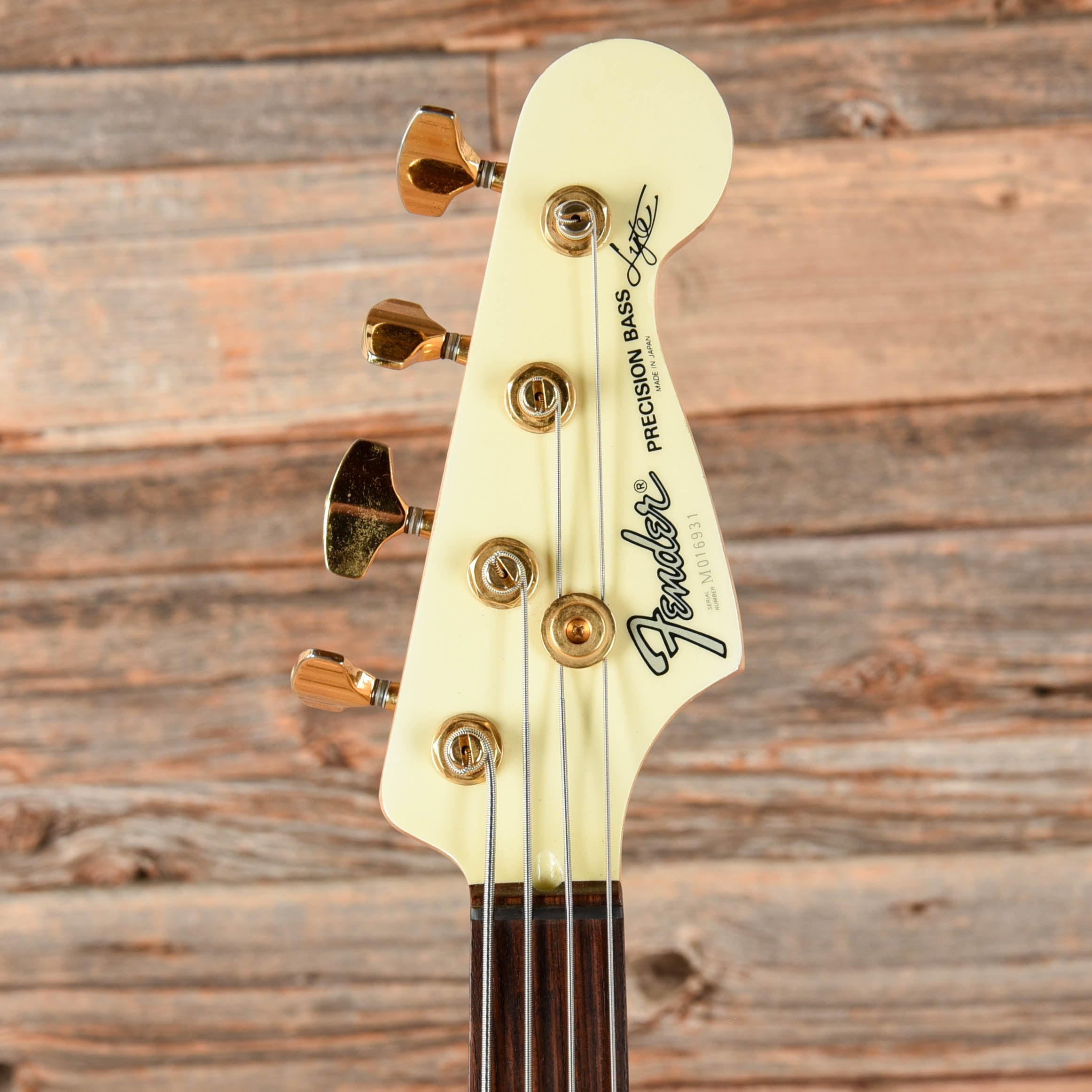 Fender Precision Bass Lyte White 1993 Bass Guitars / 4-String