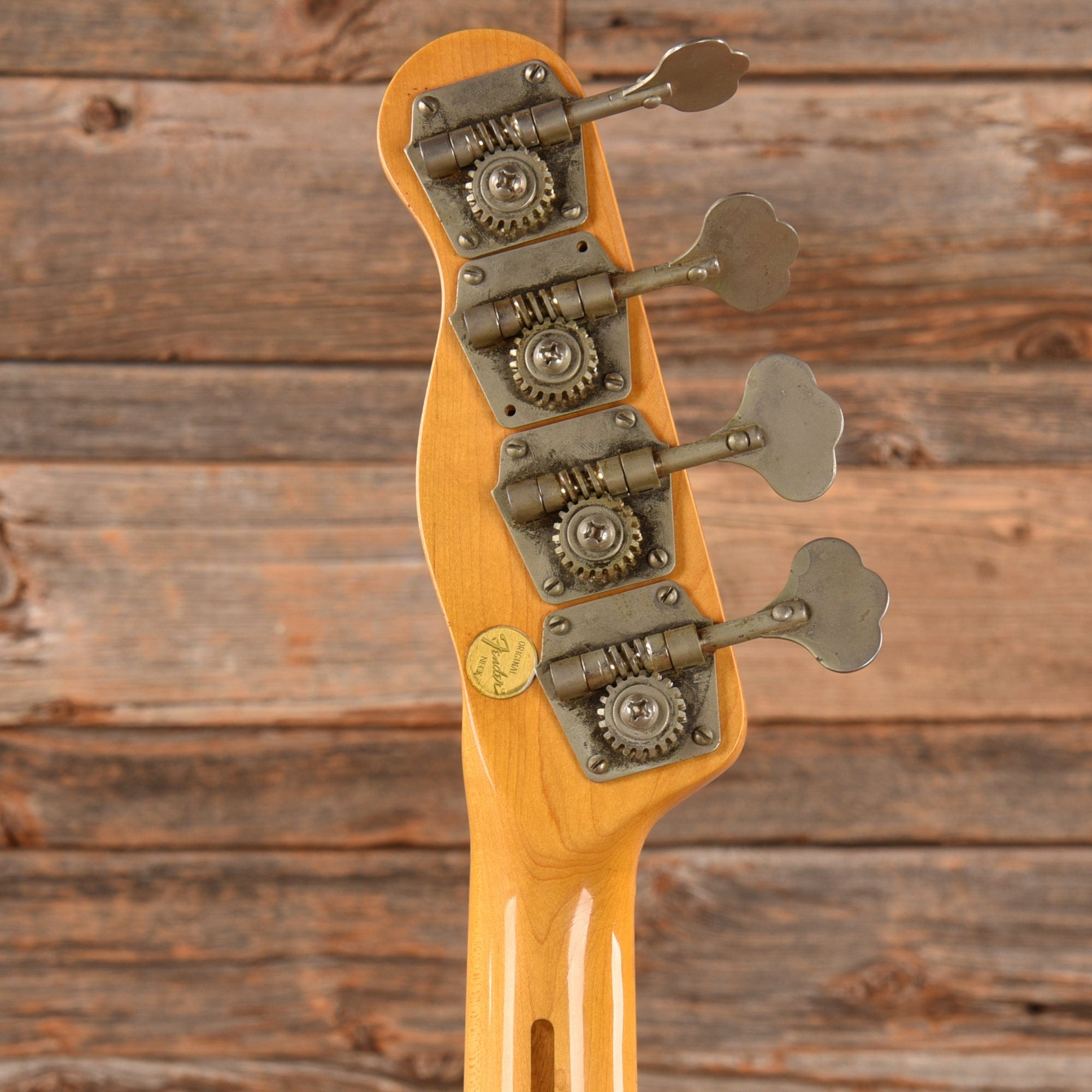 Fender Precision Bass Natural 1956 Bass Guitars / 4-String