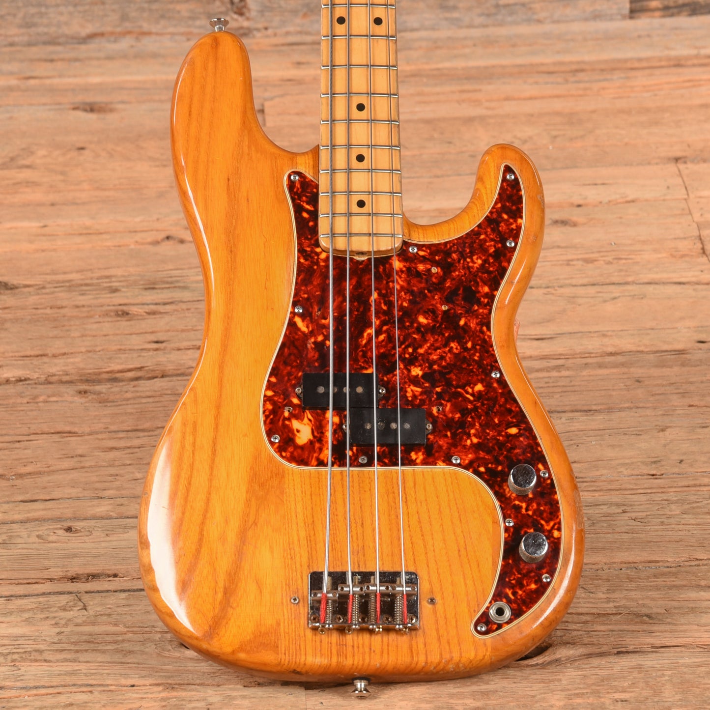 Fender Precision Bass Natural 1974 Bass Guitars / 4-String