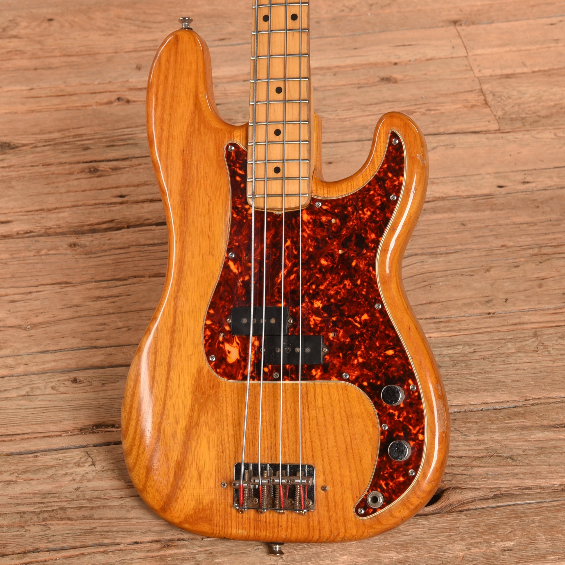 Fender Precision Bass Natural 1974 Bass Guitars / 4-String