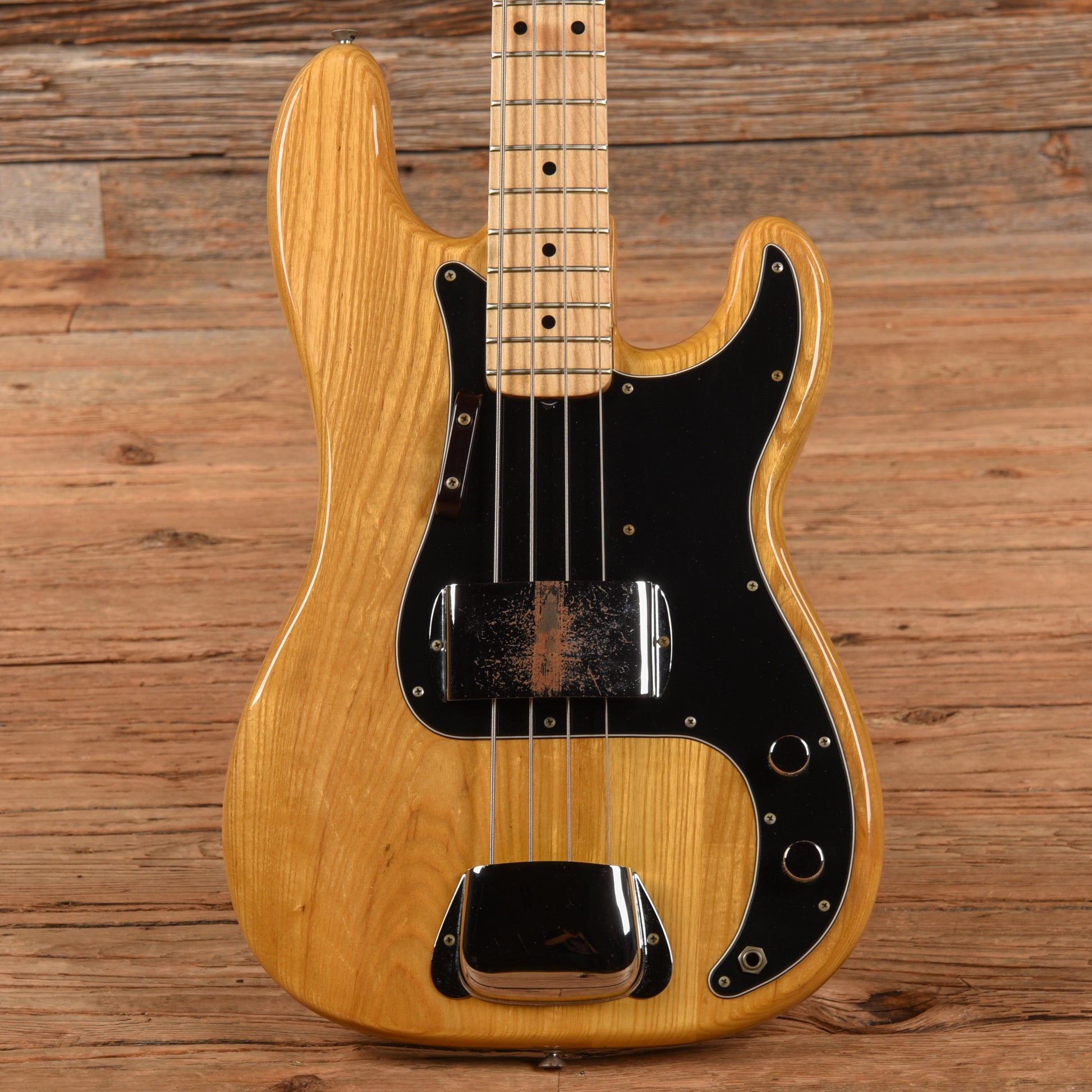 Fender Precision Bass Natural 1976 Bass Guitars / 4-String