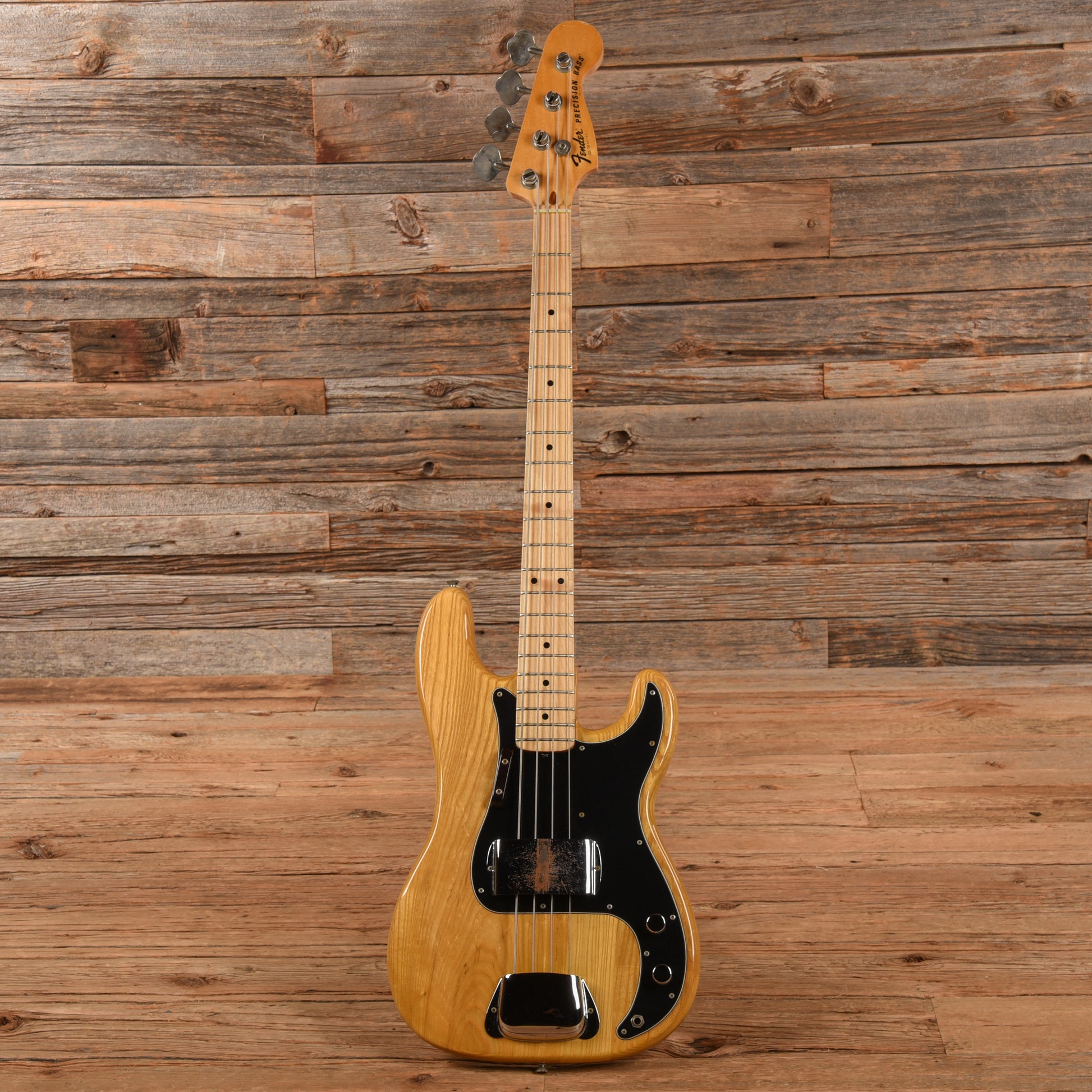 Fender Precision Bass Natural 1976 Bass Guitars / 4-String