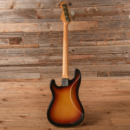 Fender Precision Bass w/Maple Cap Neck Sunburst 1970 Bass Guitars / 4-String
