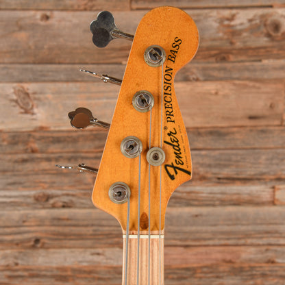 Fender Precision Bass White 1975 Bass Guitars / 4-String
