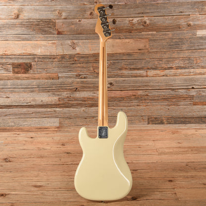Fender Precision Bass White 1975 Bass Guitars / 4-String