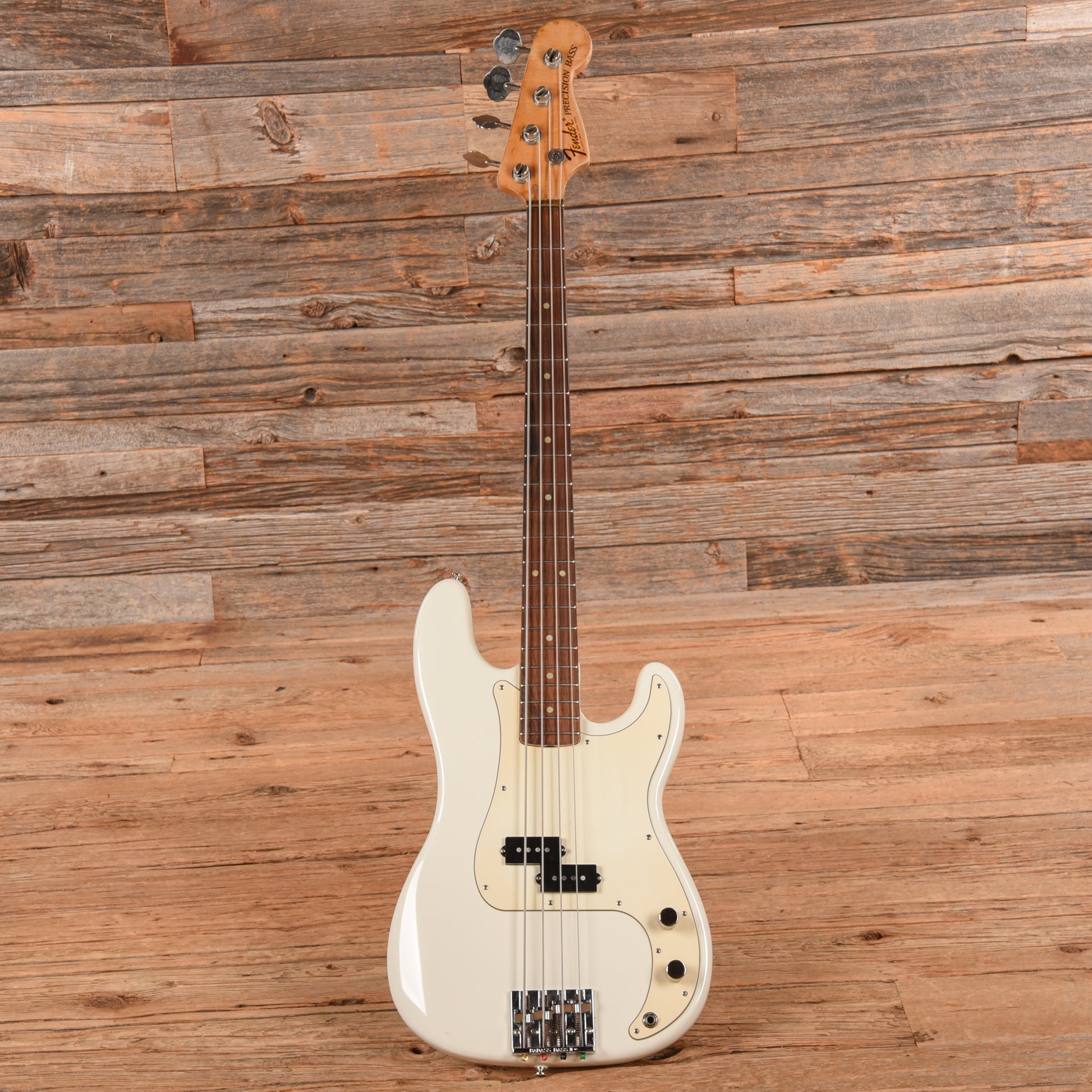 Fender Precision Bass White Refin 1972 Bass Guitars / 4-String