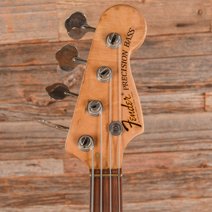 Fender Precision Bass White Refin 1972 Bass Guitars / 4-String