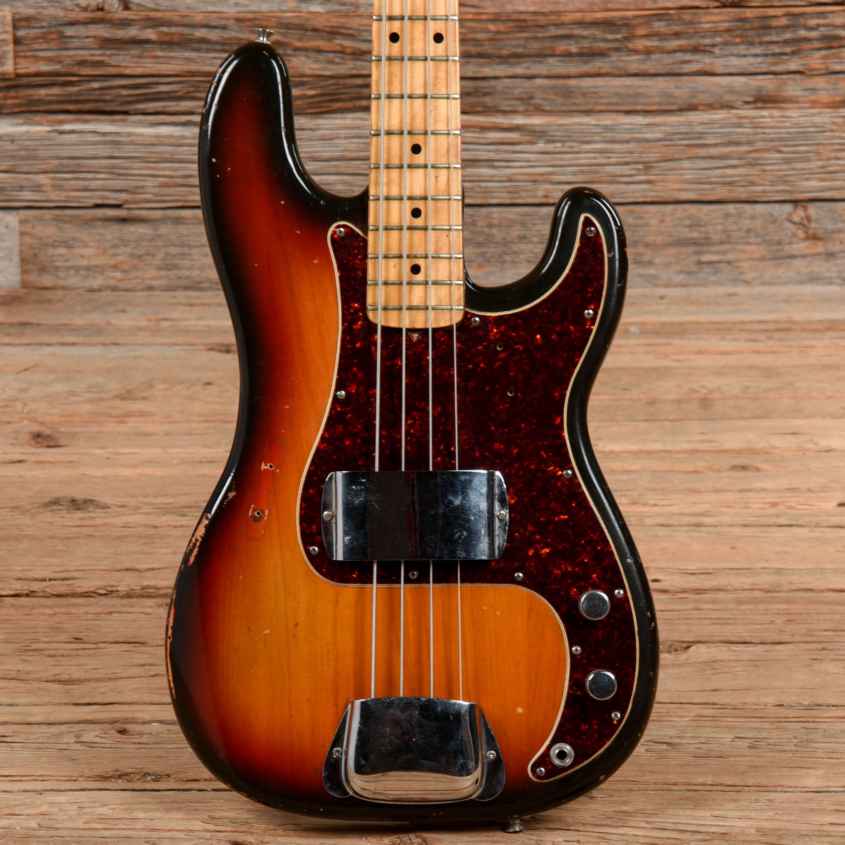 Fender Precison Bass Sunburst 1973 Bass Guitars / 4-String