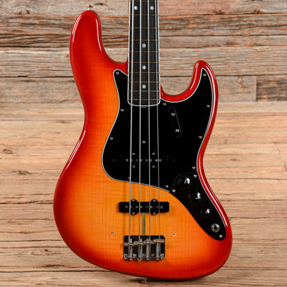 Fender Rarities Series Flame Ash Top American Original '60s Jazz Bass Plasma Red Burst 2019 Bass Guitars / 4-String