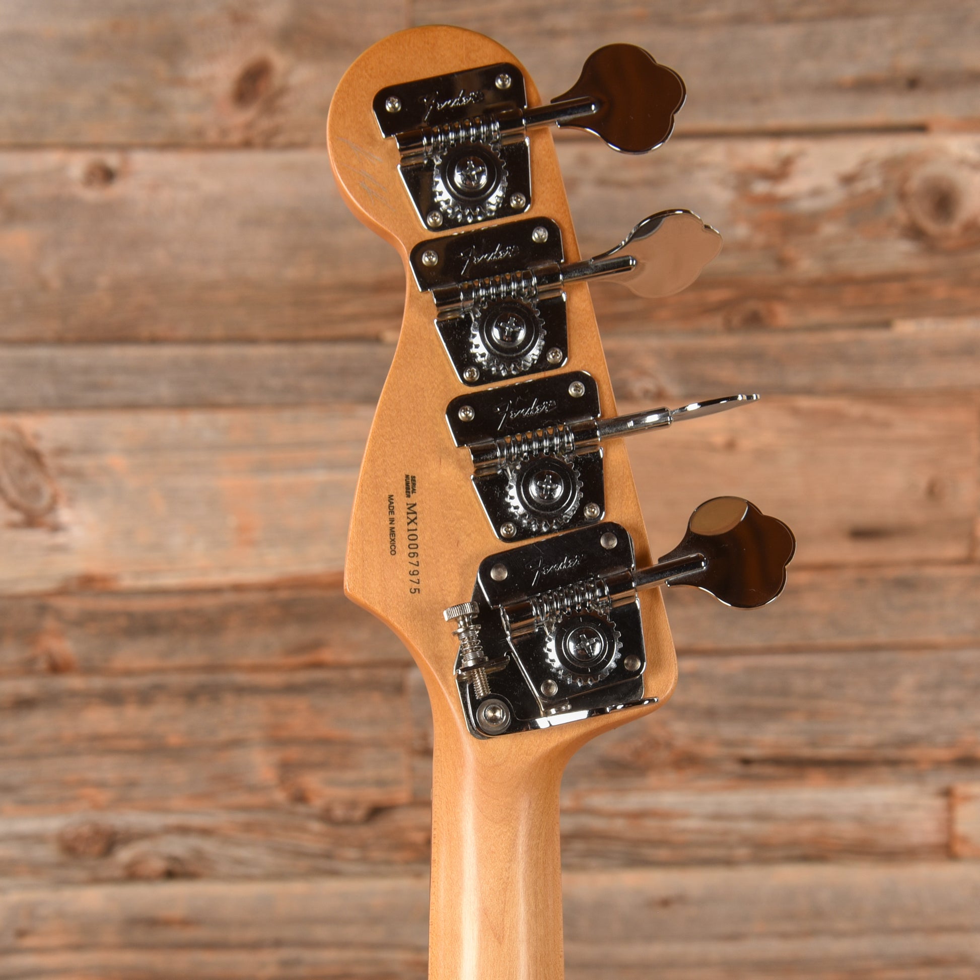 Fender Reggie Hamilton Standard Jazz Bass Black 2010 Bass Guitars / 4-String