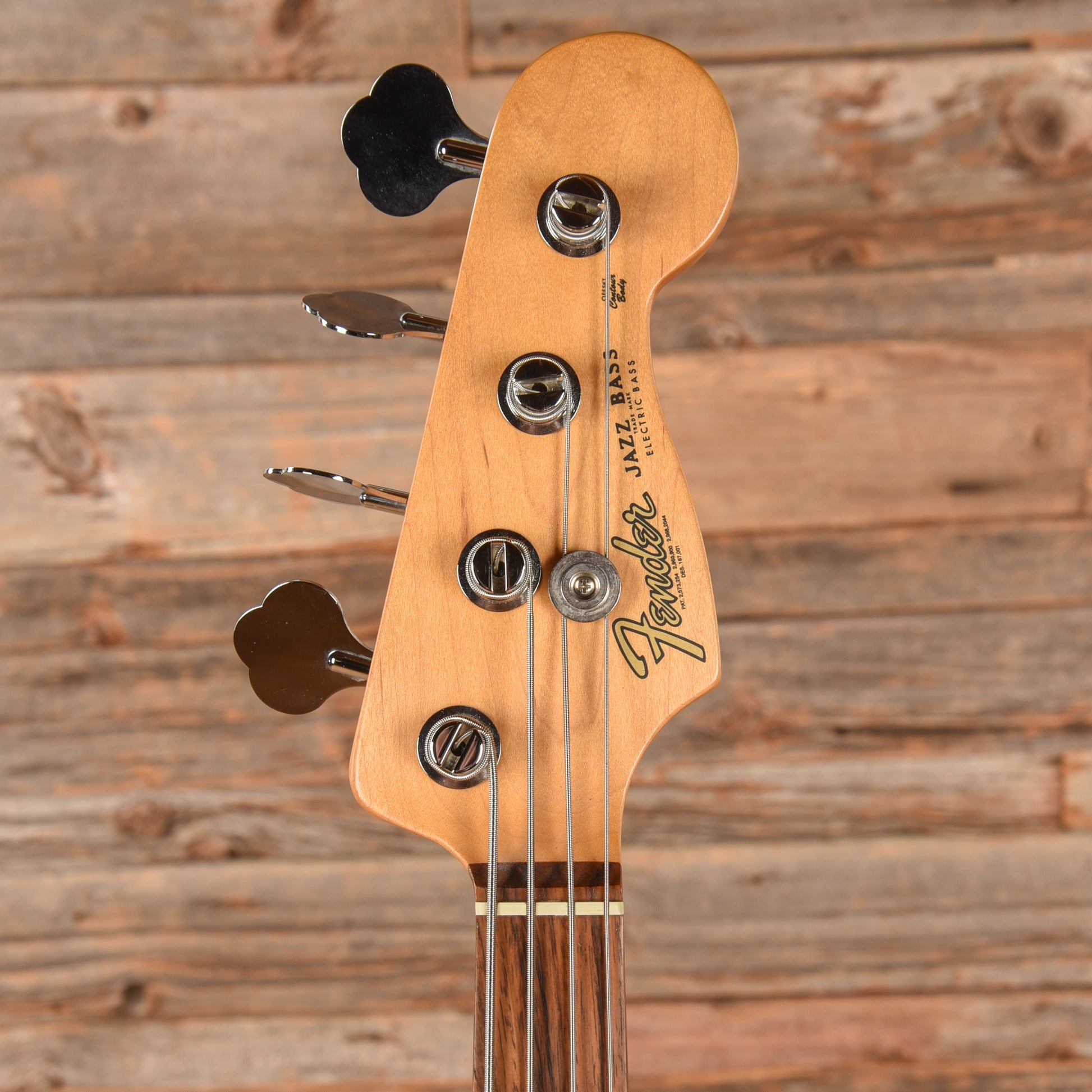 Fender Reggie Hamilton Standard Jazz Bass Black 2010 Bass Guitars / 4-String