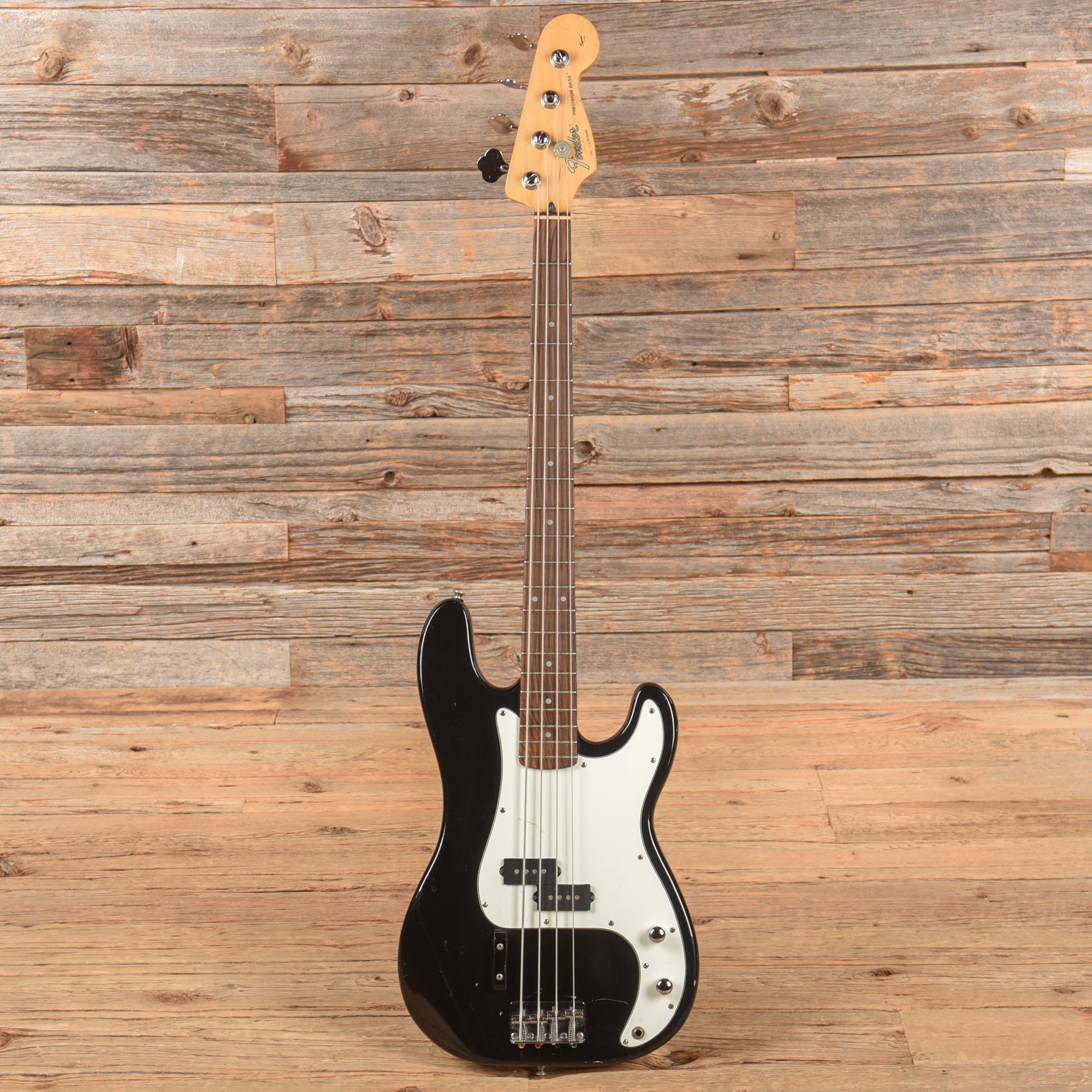 Fender Squier Series Precision Bass Black Bass Guitars / 4-String