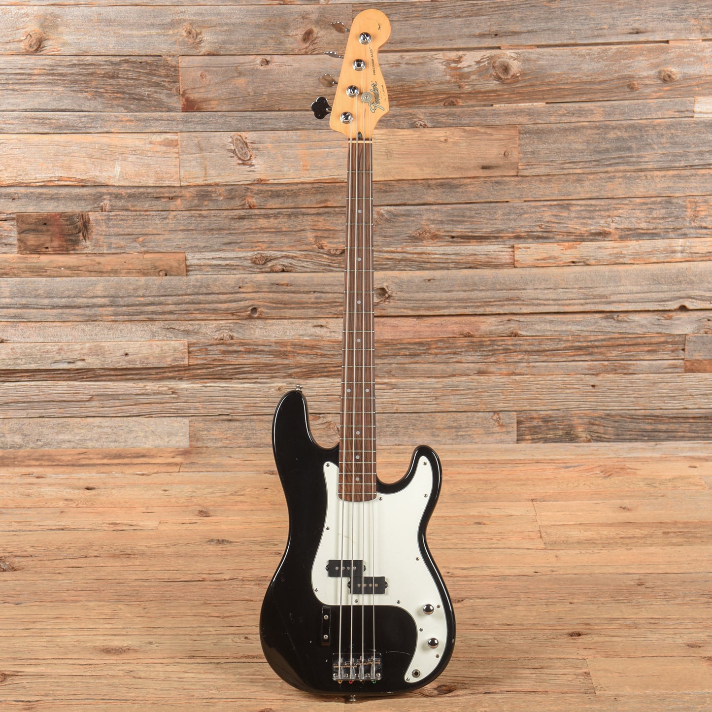 Fender Squier Series Precision Bass Black Bass Guitars / 4-String