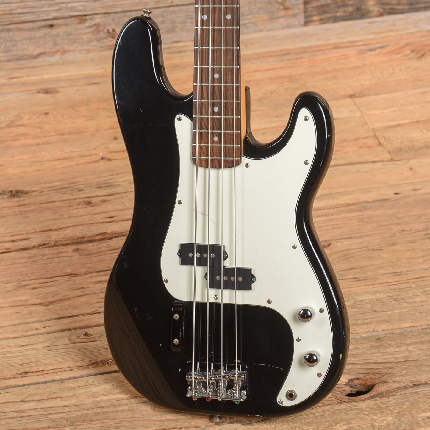 Fender Squier Series Precision Bass Black Bass Guitars / 4-String