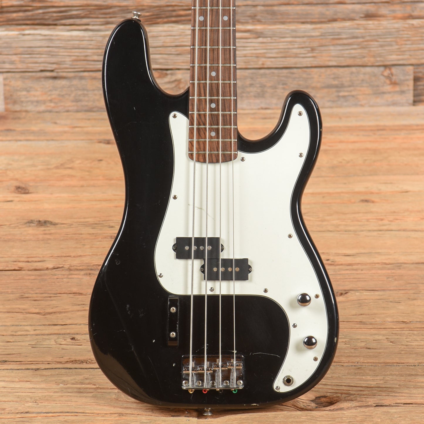 Fender Squier Series Precision Bass Black Bass Guitars / 4-String