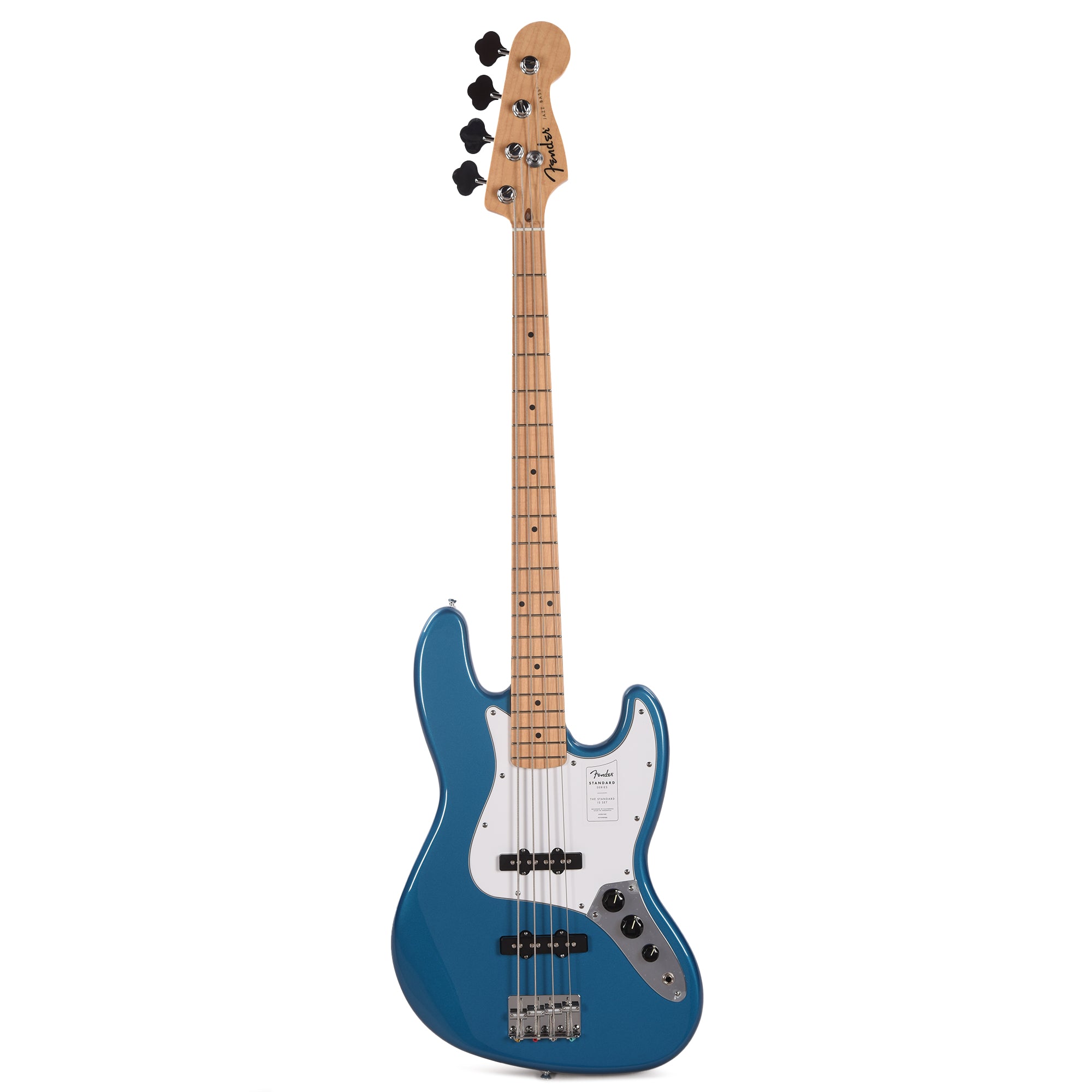Fender Standard Jazz Bass Aqua Marine Metallic Bass Guitars / 4-String