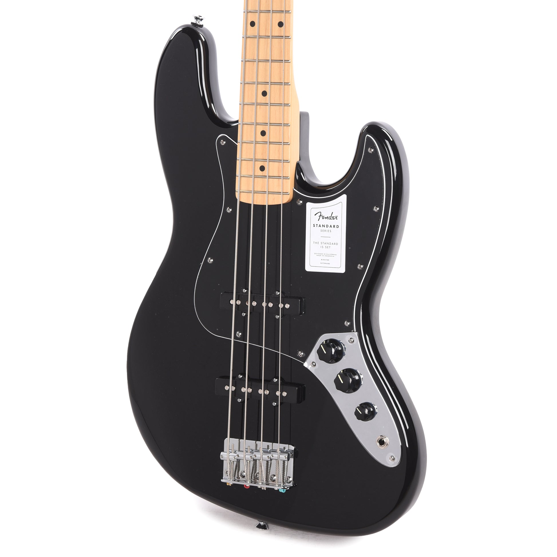 Fender Standard Jazz Bass Black Bass Guitars / 4-String