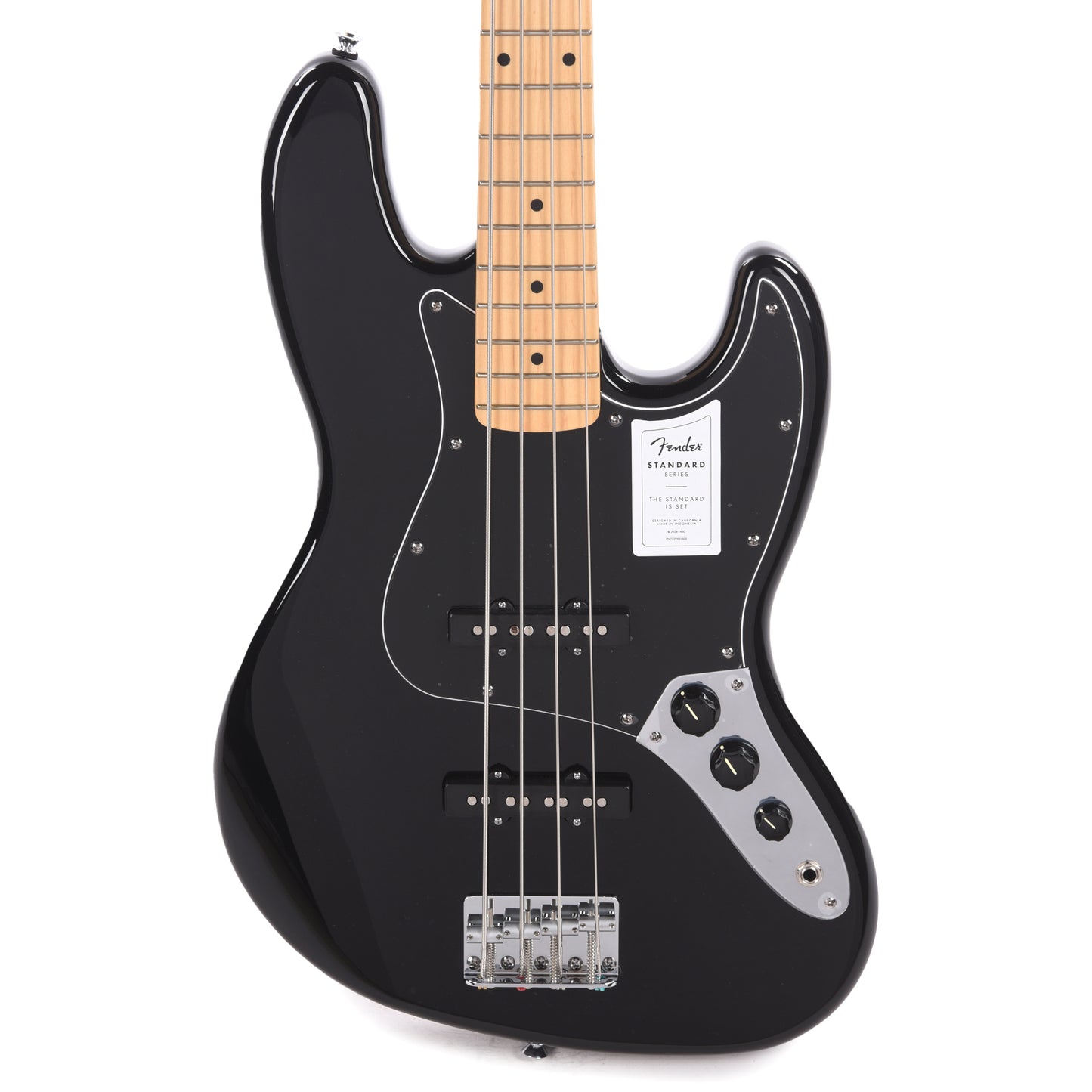 Fender Standard Jazz Bass Black Bass Guitars / 4-String