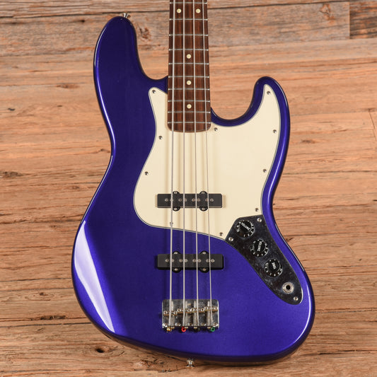 Fender Standard Jazz Bass Electron Blue 2000 Bass Guitars / 4-String