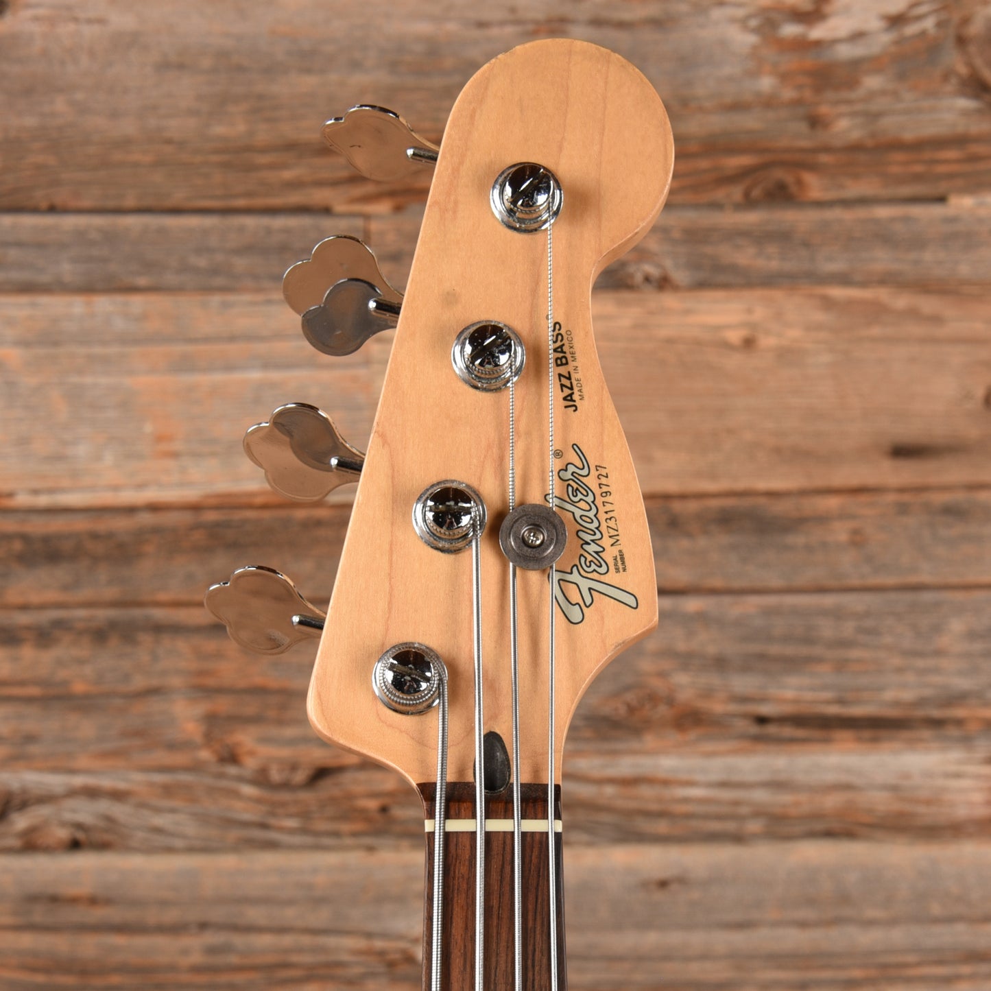 Fender Standard Jazz Bass Fretless Blue Metallic 2003 Bass Guitars / 4-String