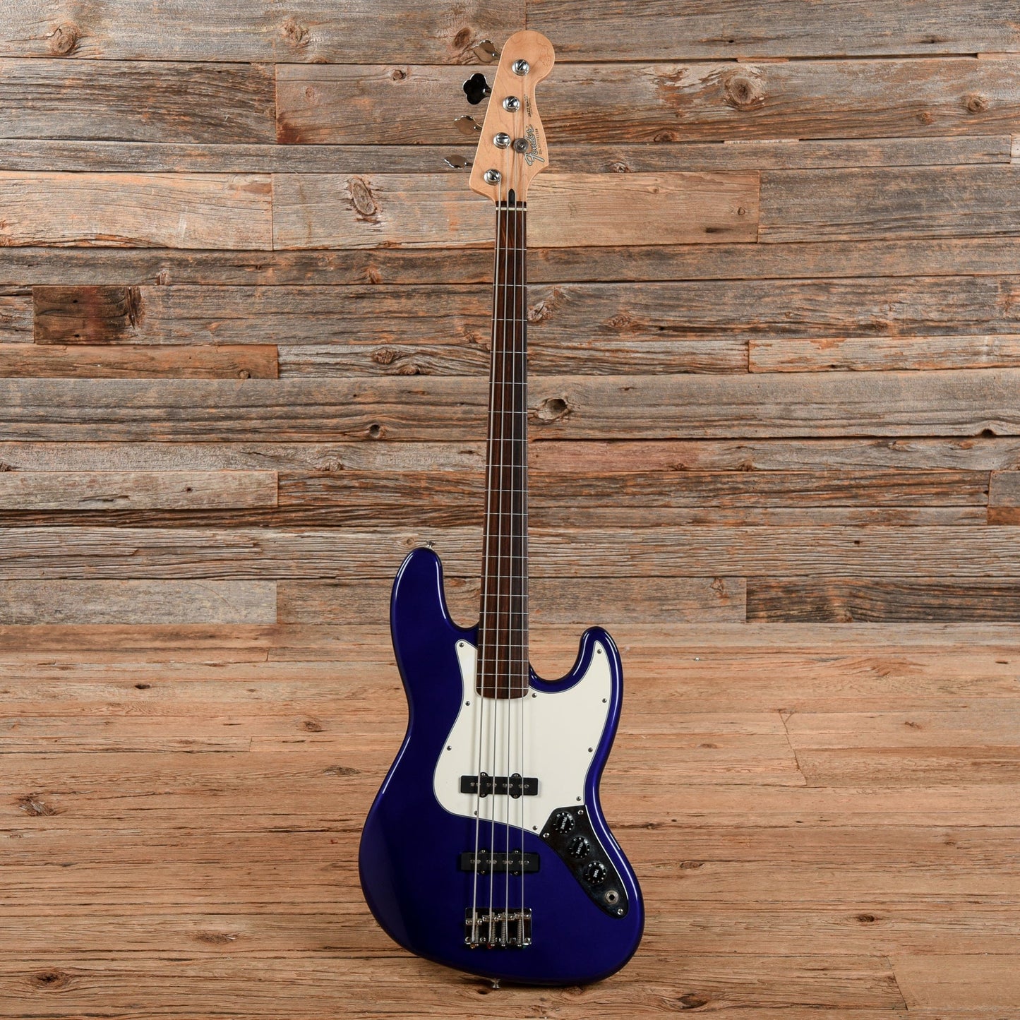 Fender Standard Jazz Bass Fretless Cobalt Blue 2000 Bass Guitars / 4-String