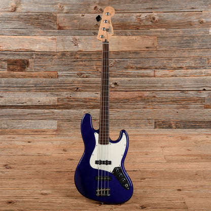 Fender Standard Jazz Bass Fretless Cobalt Blue 2000 Bass Guitars / 4-String