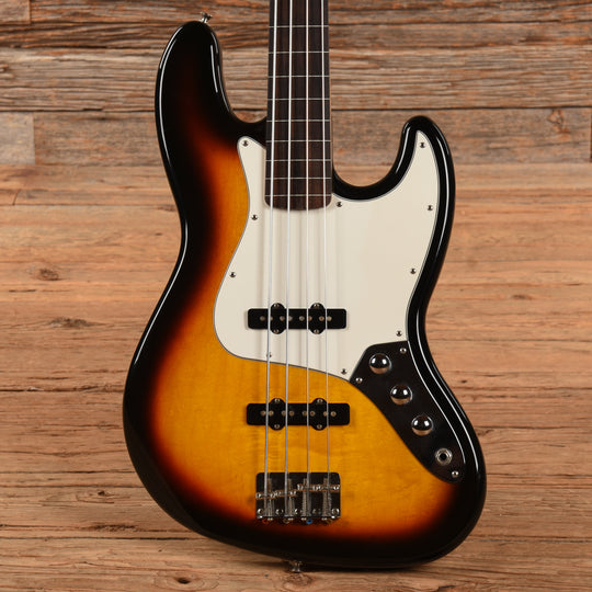 Fender Standard Jazz Bass Fretless Sunburst 2006 Bass Guitars / 4-String