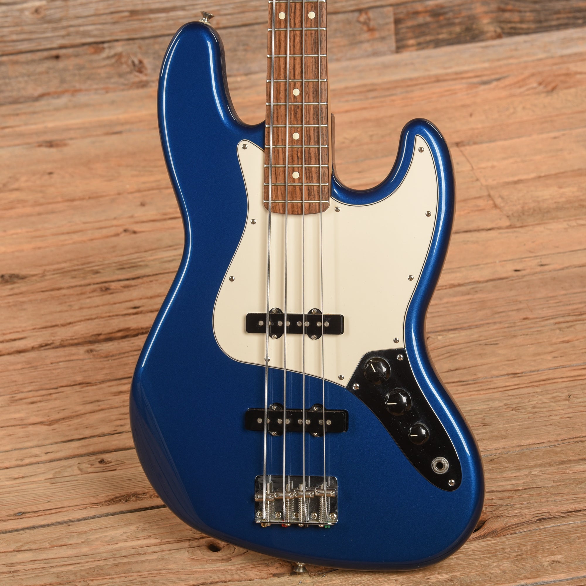 Fender Standard Jazz Bass Metallic Blue 2007 Bass Guitars / 4-String
