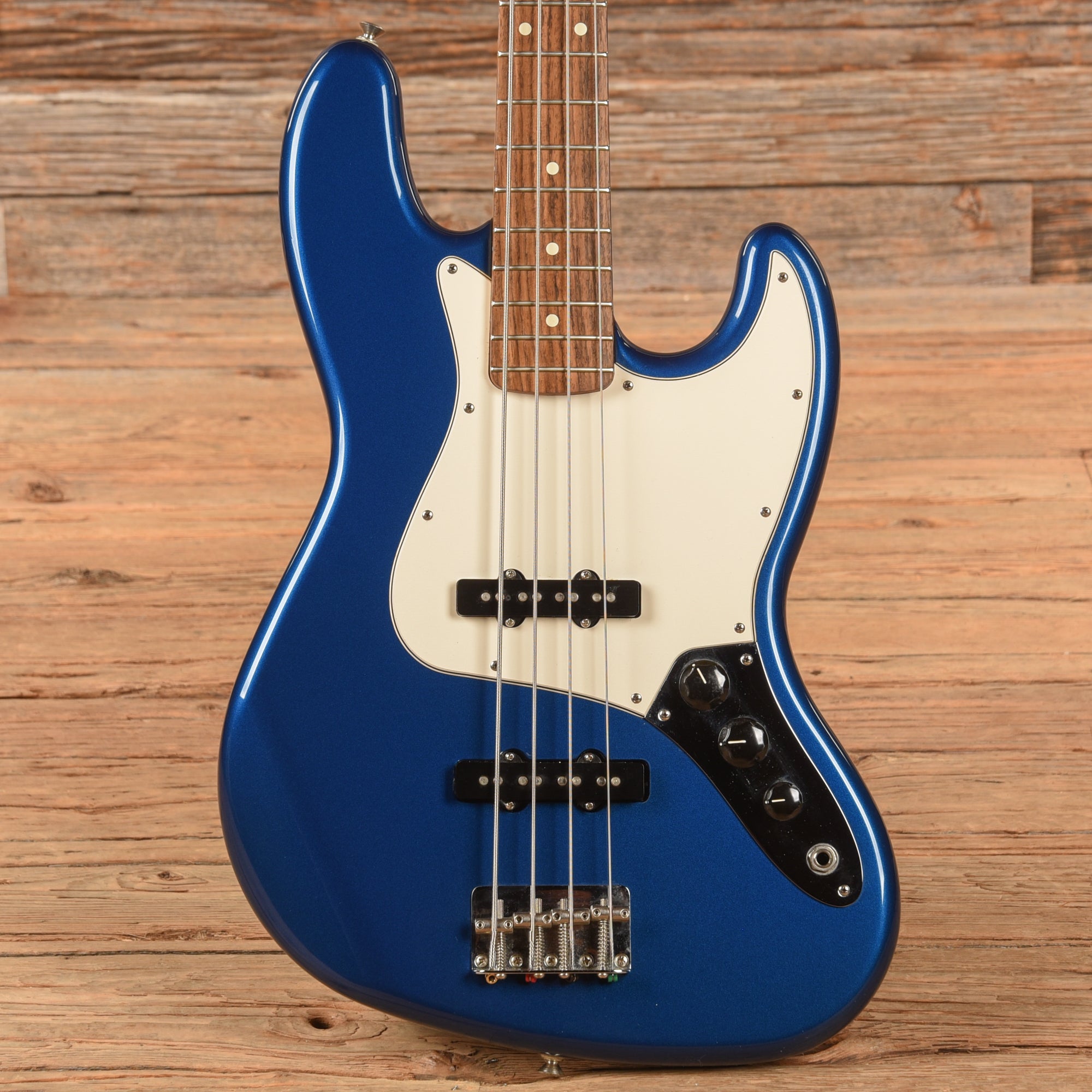 Fender Standard Jazz Bass Metallic Blue 2007 Bass Guitars / 4-String
