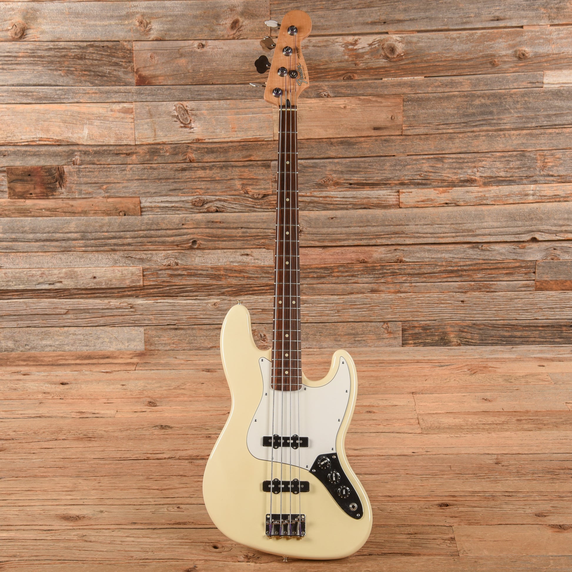 Fender Standard Jazz Bass White 1997 Bass Guitars / 4-String