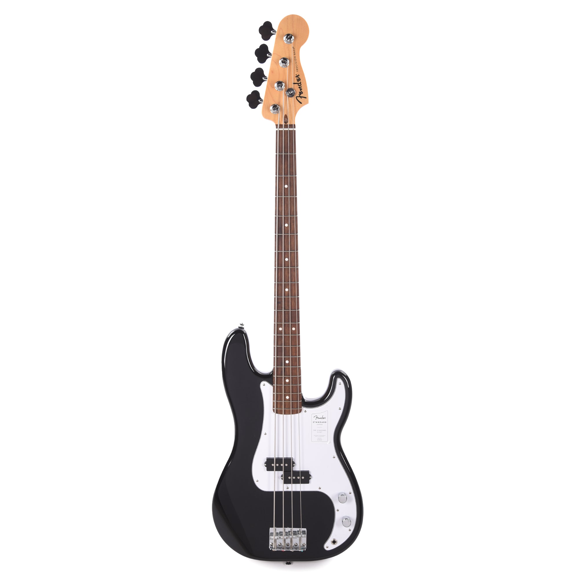 Fender Standard Precision Bass Black Bass Guitars / 4-String