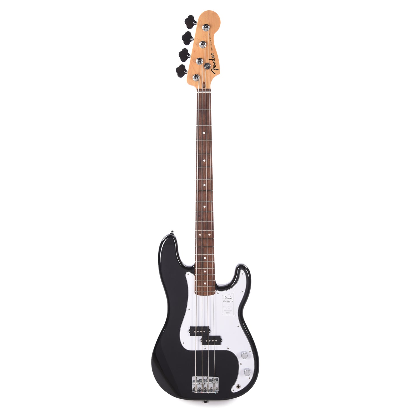 Fender Standard Precision Bass Black Bass Guitars / 4-String