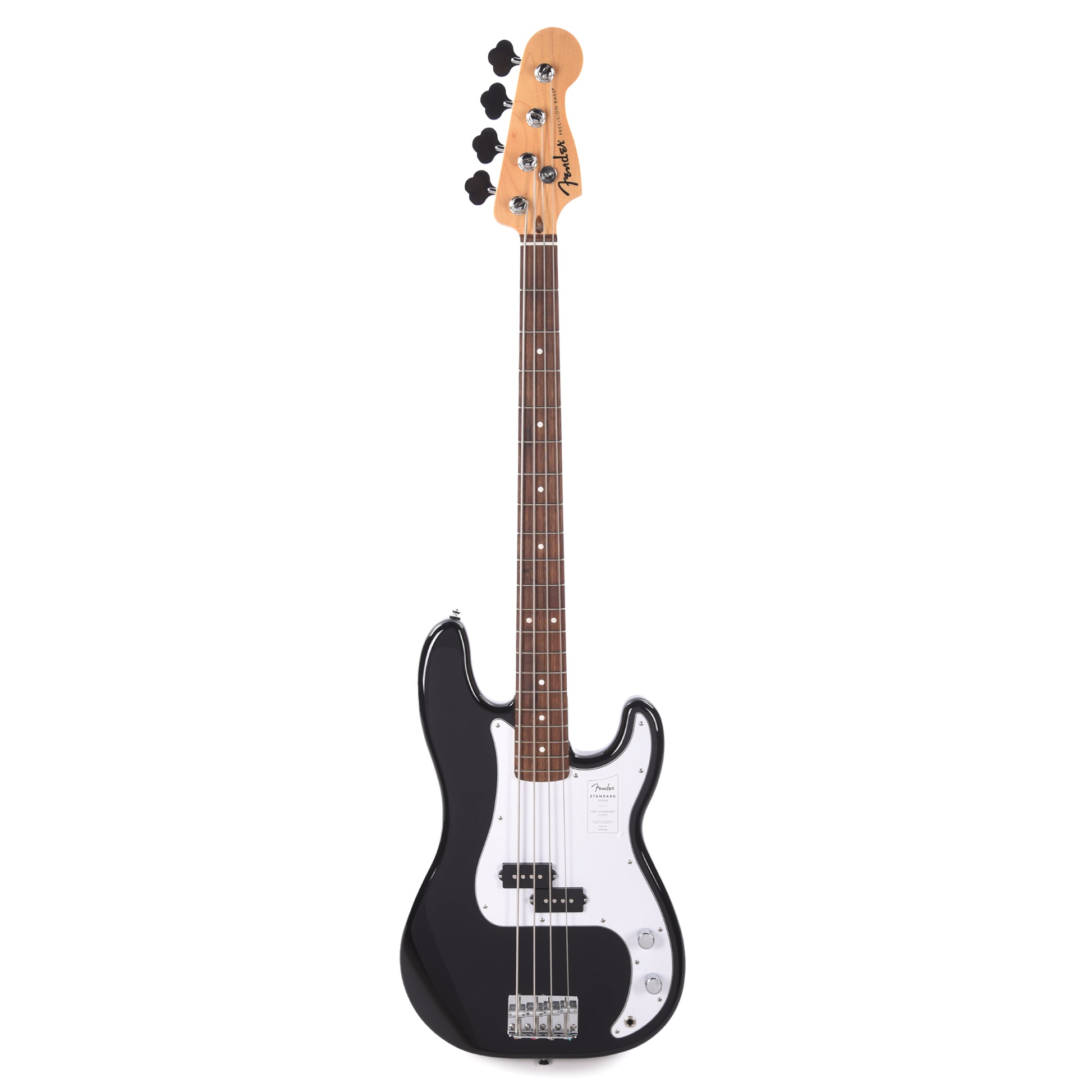 Fender Standard Precision Bass Black Bass Guitars / 4-String