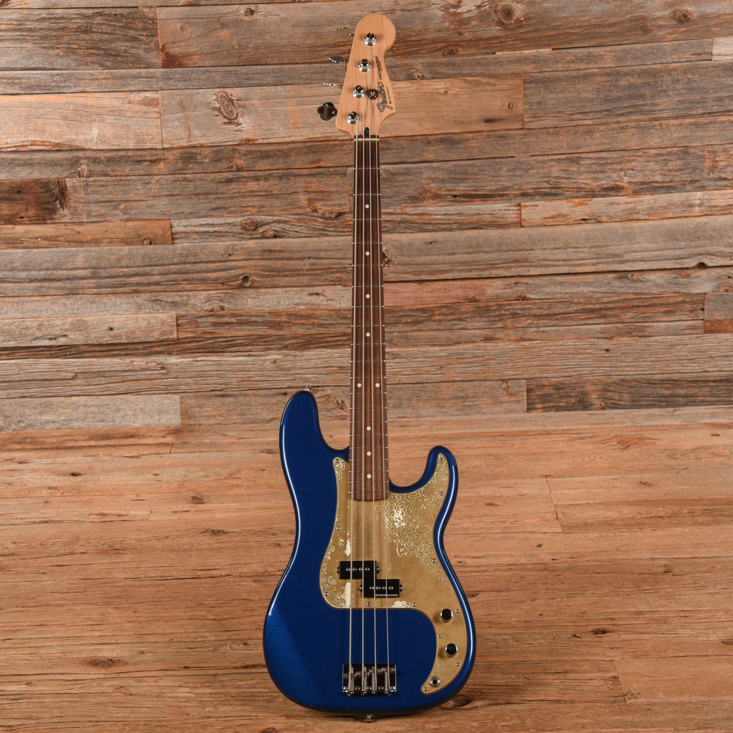 Fender Standard Precision Bass Electron Blue 2006 Bass Guitars / 4-String